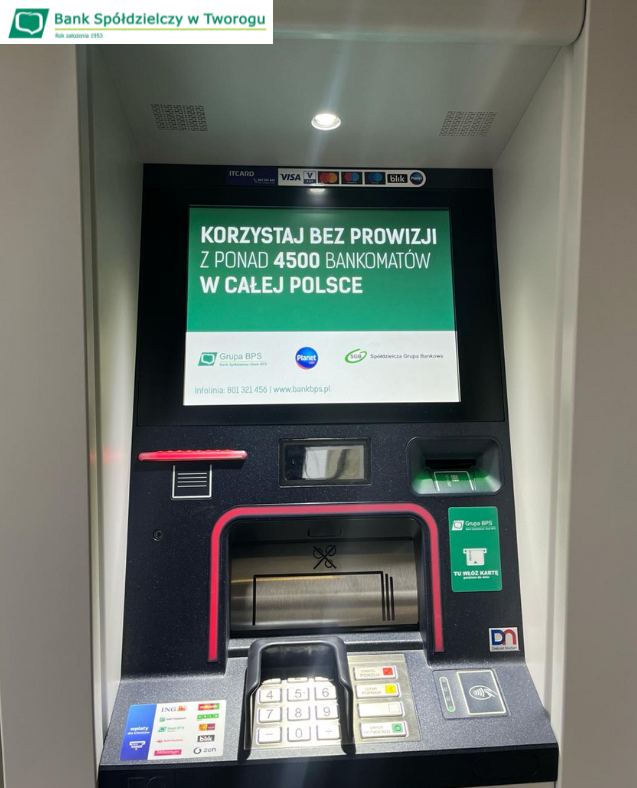 NOWE BANKOMATY